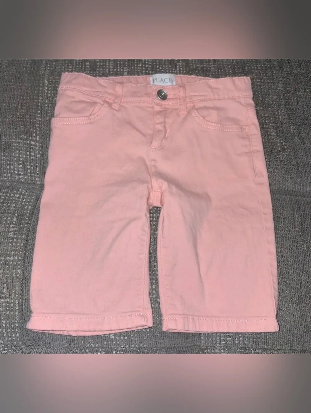 The Children's Place Pastel Bermuda Shorts Trio Bundle - Pink, Cream, Lavender - Picture 2 of 5